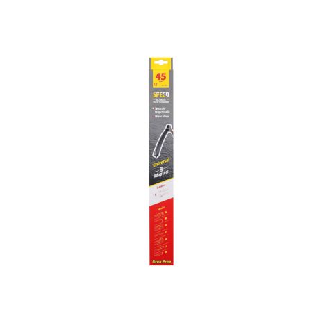 ΥΑΛΟΚΑΘΑΡΙΣΤΗΡΑΣ GRAN PREE SPEED MULTI-FIT ΜΕ 8 ΑΝΤΑΠΤΟΡΕΣ 45CM 18'' LAMPA - 1 TEM. Auto Moto Tyres 