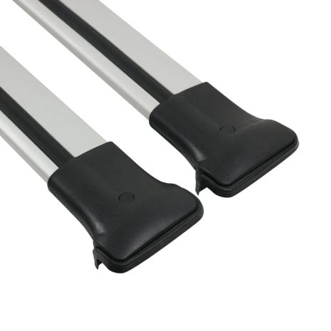 ΜΠΑΡΕΣ ΟΡΟΦΗΣ ΓΙΑ ΧΑΜΗΛΕΣ ΑΛΟΥΜΙΝΙΟΥ ΜΕ ΚΛΕΙΔΙ DACIA DUSTER 2014-2017 OMTEC - 2 τεμ. Auto Moto Tyres 