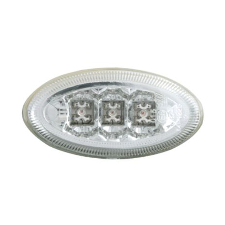 ΦΛΑΣ ΠΛΑΙΝΟ LED  ΓΙΑ PEUGEOT 206 CABRIO - 2 τεμ. Auto Moto Tyres 