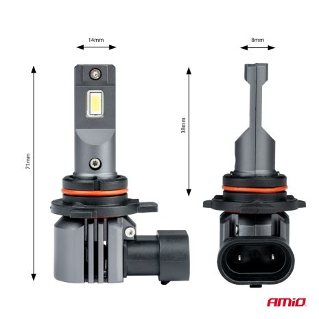 ΛΑΜΠΕΣ LED HIR2 12V 44W 6.500K 3.936lm X4 SERIES AVIATOR PLUG & PLAY ΑΜΙΟ - 2 ΤΕΜ. Auto Moto Tyres 