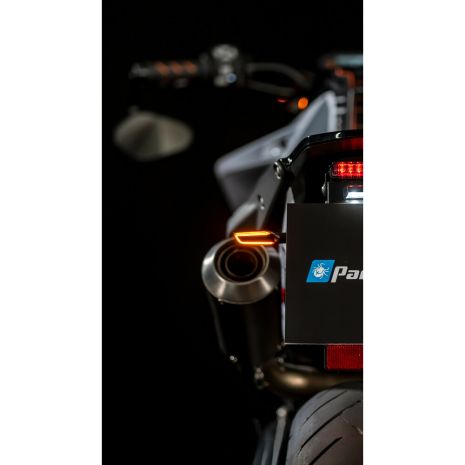 ΦΛΑΣ MOTO PROJECT 002 ΜΑΥΡΑ 12V COB LED TECHNOLOGY PARAXITE - 2 ΤΕΜ. Auto Moto Tyres 