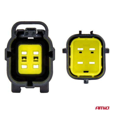 ΦΙΣΑ ΣΥΝΔΕΣΗΣ ΜΕ ΥΠΟΔΟΧΗ 4 PIN Φ2,2mm ΑΔΙΑΒΡΟΧΗ AMIO - 1 τεμ. Auto Moto Tyres 