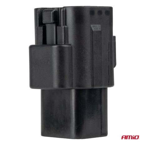 ΦΙΣΑ ΣΥΝΔΕΣΗΣ ΜΕ ΥΠΟΔΟΧΗ 6 PIN Φ2,2mm ΑΔΙΑΒΡΟΧΗ AMIO - 1 τεμ. Auto Moto Tyres 