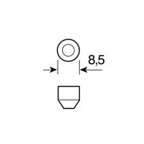 ΛΑΜΠΑΚΙ ΠΛΑΦΟΝΙΕΡΑΣ 13x35mm HYPER-LED 9 Auto Moto Tyres 