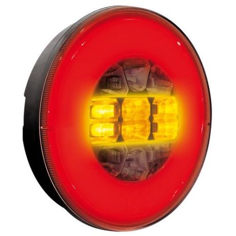 ΦΩΣ ΦΟΡΤΗΓΟΥ ΠΙΣΩ 12/24V O-LED 29LED 3 ΧΡΗΣΕΩΝ ΣΤΡΟΓΓΥΛΟ 140mm 1ΤΕΜ. Auto Moto Tyres 