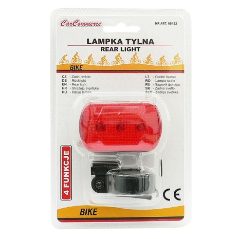 ΦΩΣ ΠΟΔΗΛΑΤΟΥ ΟΠΙΣΘΙΟ ΜΠΑΤΑΡΙΑΣ ΜΕ 3LED ΚΑΙ 4 ΛΕΙΤΟΥΡΓΙΕΣ Auto Moto Tyres 