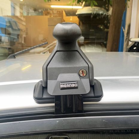 KIT ΜΕ ΜΠΑΡΕΣ ΟΡΟΦΗΣ ΓΙΑ TOYOTA COROLLA HTB 5D 1997-2001 ΑΛΟΥΜΙΝΙΟΥ TEMA MENABO (AL1-3360-FIX026G)-2 ΤΕΜ. Auto Moto Tyres 