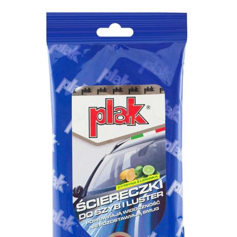 ΥΓΡΑ ΠΑΝΑΚΙΑ ΚΑΘΑΡΙΣΜΟΥ ΤΖΑΜΙΩΝ/ΚΡΥΣΤΑΛΛΩΝ PLAK AMIO - 24 ΤΕΜ. Auto Moto Tyres 