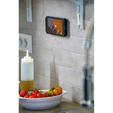 Αυτοκόλλητη, Μαγνητική Βάση Στήριξης Κινητού Mag Surface της σειράς Optiline για Κάθετες και Οριζόντιες, Λείες, Επίπεδες Επιφάνειες με 34 μαγνήτες και 2 αυτοκόλλητα, μεταλλικά δακτυλίδια Auto Moto Tyres 