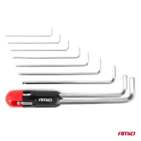 ΣΕΤ ΚΛΕΙΔΙΑ ΑΛΛΕΝ (ALLEN) ΕΞΑΓΩΝΑ ΧΡΩΜΙΟ-ΒΑΝΑΔΙΟ (CRV) ΔΙΑΦΟΡΑ ΜΕΓΕΘΗ ΑΜΙΟ - 9 ΤΕΜ. Auto Moto Tyres 