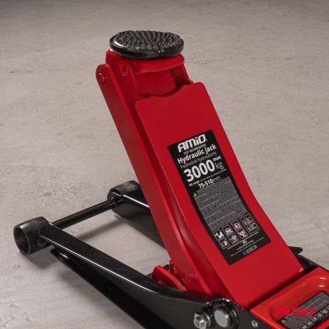 ΓΡΥΛΟΣ ΥΔΡΑΥΛΙΚΟΣ ΜΕ ΡΟΔΕΣ 3.000KG (ΥΨΟΣ 75-510mm) - 1 Τεμ. Auto Moto Tyres 