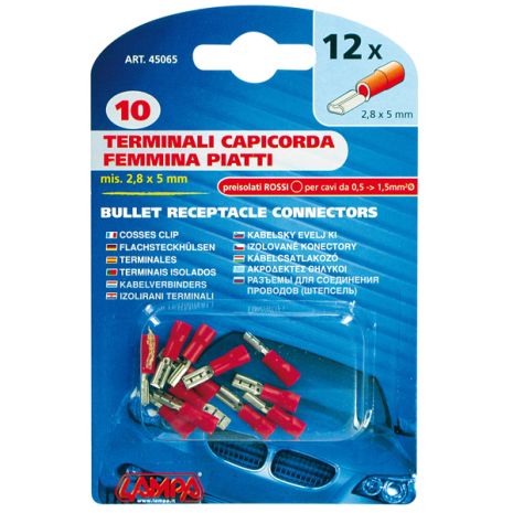 ΦΙΣΑΚΙΑ 2.8 x 0.5mm (12τμχ.) Auto Moto Tyres 