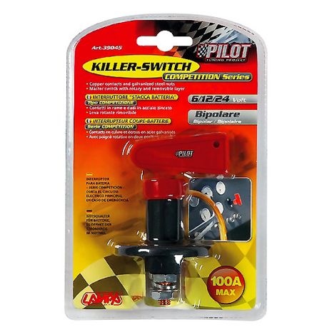 ΚΕΝΤΡΙΚΟΣ ΔΙΑΚΟΠΤΗΣ ΜΠΑΤΑΡΙΑΣ (KILLER SWITCH) 100Α 6/12/24V ΓΕΝΙΚΟΥ ΡΕΥΜΑΤΟΣ ΜΠΑΤΑΡΙΑΣ Auto Moto Tyres 