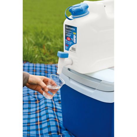 ΜΠΕΤΟΝΙ ΠΛΑΣΤΙΚΟ ΜΕ ΒΡΥΣΗ ΓΙΑ ΠΟΣΙΜΟ ΝΕΡΟ (ΥΛΙΚΟ HDPE) ΜΕ ΣΤΟΜΙΟ 48mm /12LT JERRY CAN Auto Moto Tyres 