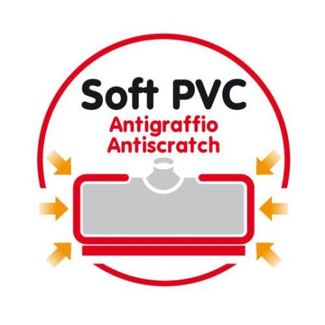 ΒΟΥΡΤΣΑ ΠΛΥΣΙΜΑΤΟΣ ΑΝΤΑΛΛΑΚΤΙΚΗ 25x9cm BI-LEVEL (ΓΙΑ ΣΚΟΥΠΕΣ L3800.6+L3800.7+L3800.8 + L3800.9) Auto Moto Tyres 