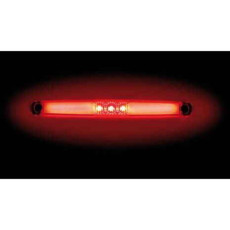 ΦΩΣ ΘΕΣΕΩΣ 12/24V 13LED NEON EFFECT 17cm ΚΟΚΚΙΝΟ ΑΔΙΑΒΡΟΧΟ Auto Moto Tyres 