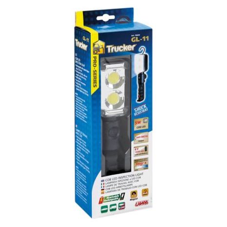 ΦΑΚΟΣ GL-11 12/24V - ΑΔΙΑΒΡΟΧΟΣ ΜΕ ΜΑΓΝΗΤΙΚΗ ΒΑΣΗ, ΓΑΝΤΖΟ ΚΑΙ COB LED (380lm-5W-7.000K) Auto Moto Tyres 