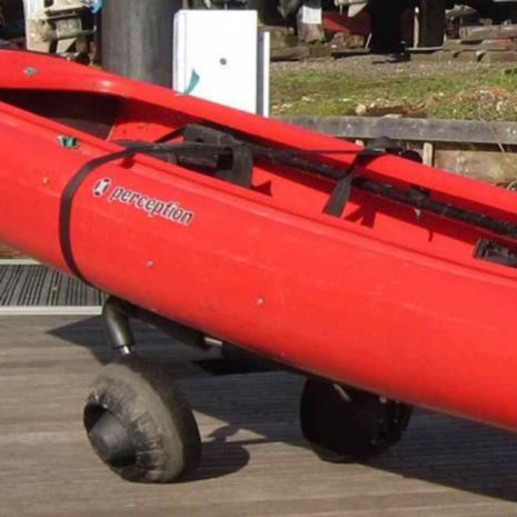 ΡΟΔΑΚΙΑ TROLLEY HANDIKART ΜΕ ΒΑΣΗ ΓΙΑ ΜΕΤΑΦΟΡΑ CANOE ΚΑΙ KAYAK HANDIWORLD Auto Moto Tyres 