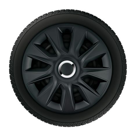 ΤΑΣΙΑ STRATOS RC 14 INCH ΜΑΥΡΑ ΜΕ ΝΙΚΕΛ ΔΑΚΤΥΛΙΔΙ ΣΤΟ ΚΕΝΤΡΟ ΣΕΤ Auto Moto Tyres 
