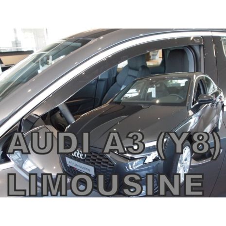 ΑΝΕΜΟΘΡΑΥΣΤΕΣ ΓΙΑ AUDI A3 Y8 LIMOUSINE 4D 2020-2021 / A3 Y8 SPORTBACK 5D 2020-2021 ΖΕΥΓΑΡΙ ΑΠΟ ΕΥΚΑΜΠΤΟ ΦΙΜΕ ΠΛΑΣΤΙΚΟ HEKO - 2 ΤΕΜ. Auto Moto Tyres 