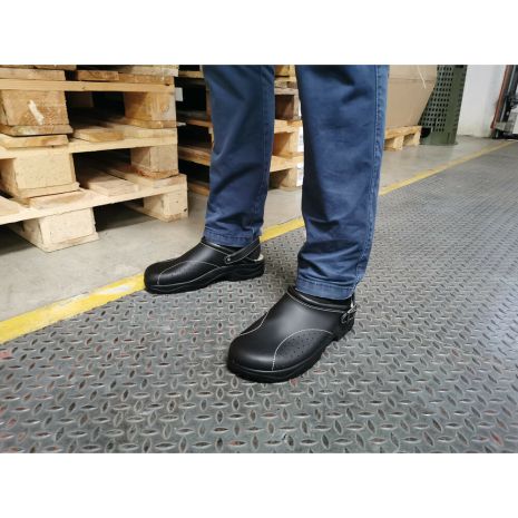 ΠΑΠΟΥΤΣΙΑ ΕΡΓΑΣΙΑΣ ΣΑΜΠΟ (SABOT) ΜΕ ΛΟΥΡΑΚΙ GOLDEN FIT SUPER COMFORT No45 LAMPA Auto Moto Tyres 