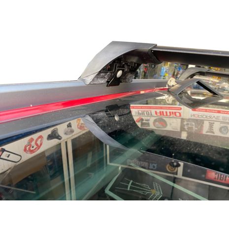 KIT ΜΕ ΜΠΑΡΕΣ ΟΡΟΦΗΣ ΓΙΑ CITROEN C4 GRAND PICASSO ΜΕ ΗΛΙΟΡΟΦΗ/FLUSH RAILS (Y8050223+YK774W) FLUSH BLACK BAR YAKIMA Auto Moto Tyres 