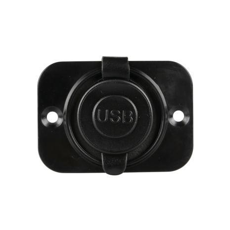 ΠΡΙΖΑ USB ΜΕ ΚΑΠΑΚΙ ΚΑΙ 2 ΘΥΡΕΣ USB (A+C) 12/24V 3000mA 15W ΜΑΥΡΗ FAST CHARGE LAMPA - 1 TEM. Auto Moto Tyres 