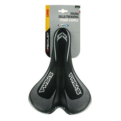 Σέλα ποδηλάτου (260x180mm /480gr) μαύρη Sygma Saddle Auto Moto Tyres 