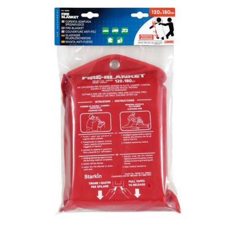 ΚΟΥΒΕΡΤΑ ΠΡΟΣΤΑΣΙΑΣ ΑΠΟ ΤΗΝ ΦΩΤΙΑ FIRE-BLANKET 120x180cm Auto Moto Tyres 