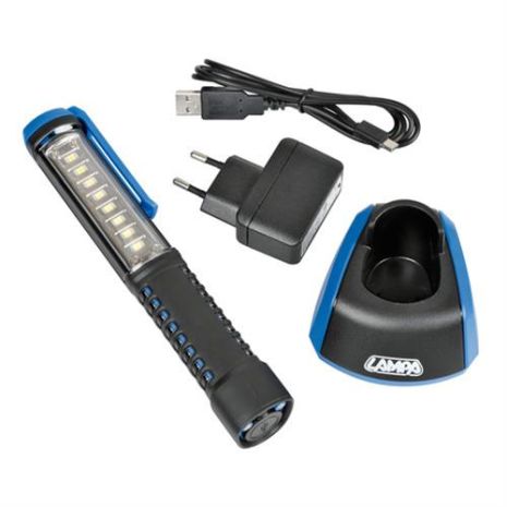 ΦΑΚΟΣ PRO-LAM 5/230V/USB SMD LED 260lm 6.000K PRO-SERIES ΜΕ ΜΑΓΝΗΤΙΚΗ ΒΑΣΗ+ΓΑΝΤΖΟΣ Auto Moto Tyres 