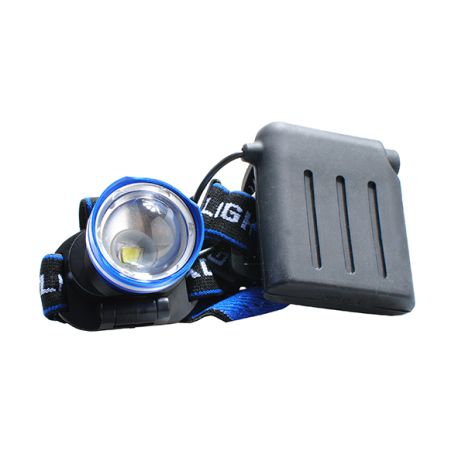 ΦΑΚΟΣ ΚΕΦΑΛΗΣ ΕΡΓΑΣΙΑΣ 800lm 1 CREE LED 3 ΛΕΙΤΟΥΡΓΙΩΝ ΜΕ ΛΕΥΚΟ ΦΩΤΙΣΜΟ (60x65x75mm)  M-TECH Auto Moto Tyres 