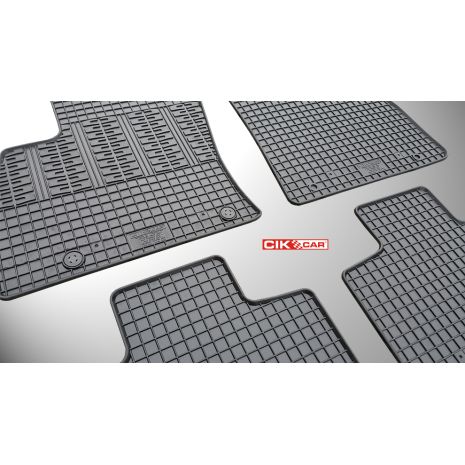 ΜΑΡΚΕ ΠΑΤΑΚΙΑ ΣΕ ΣΚΑΦΗ ΛΑΣΤΙΧΟ ΓΙΑ PEUGEOT BIPPER TEPEE / CITROEN NEMO MULTISPACE / FIAT QUBO 2008+ ΣΕ ΜΑΥΡΟ ΧΡΩΜΑ ΜΕ ΚΟΥΜΠΩΜΑΤΑ CIK - 4 ΤΕΜ. Auto Moto Tyres 