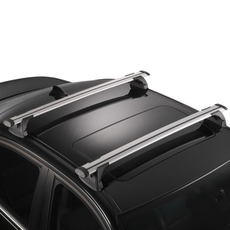 ΜΠΑΡΕΣ ΟΡΟΦΗΣ ΑΛΟΥΜΙΝΙΟΥ TROUGH BAR STANDARD YAKIMA 119 cm (ΜΑΥΡΟ ΧΡΩΜΑ/ΜΕ ΚΛΕΙΔΑΡΙΕΣ) ΓΙΑ ΟΛΕΣ ΤΙΣ ΟΡΟΦΕΣ - 2 ΤΕΜ. Auto Moto Tyres 