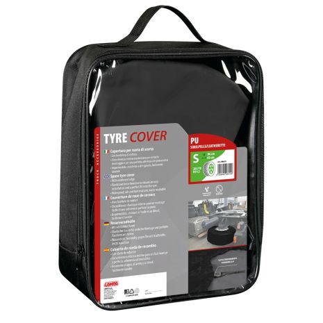 ΚΑΛΥΜΜΑ ΡΕΖΕΡΒΑΣ ΦΟΡΤΗΓΟΥ ΑΔΙΑΒΡΟΧΟ/ ΠΛΕΝΟΜΕΝΟ SMALL 86x40cm (265/70-19.5) LAMPA - 1 ΤΕΜ. Auto Moto Tyres 