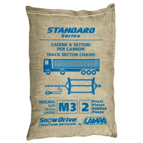 ΑΛΥΣΙΔΕΣ ΧΙΟΝΙΟΥ ΦΟΡΤΗΓΟΥ M-3 STANDARD  LAMPA - 2 ΤΕΜ Auto Moto Tyres 