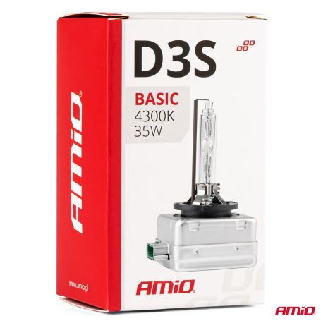 D3S 12V 4.300k 35W ΑΝΤΑΛΛΑΚΤΙΚΗ ΛΑΜΠΑ BASIC AMIO - 1 Τεμ. Auto Moto Tyres 