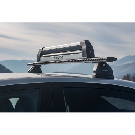 ΒΑΣΗ ΣΚΙ ΟΡΟΦΗΣ 6 ΖΕΥΓΑΡΙΑ ΣΚΙ /4 SNOWBOARD ΑΛΟΥΜΙΝΙΟΥ ΜΕ ΚΛΕΙΔΙ NORDIC-KING 80cm Auto Moto Tyres 