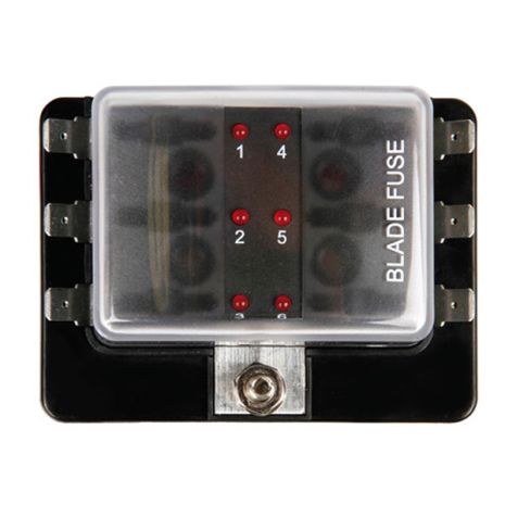 ΔΙΑΝΕΜΗΤΗΣ ΑΣΦΑΛΕΙΟΘΗΚΗ 12/24V 1 ΕΣΟΔΟ - 6 ΕΞΟΔΟΙ Auto Moto Tyres 