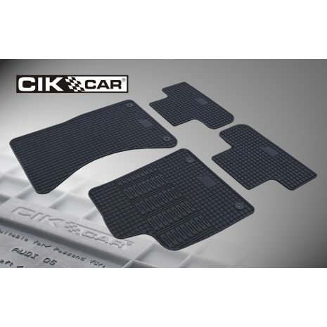 ΜΑΡΚΕ ΠΑΤΑΚΙΑ ΣΕ ΣΚΑΦΗ ΛΑΣΤΙΧΟ ΓΙΑ AUDI Q5 2008-2017 ΣΕ ΜΑΥΡΟ ΧΡΩΜΑ ΜΕ ΚΟΥΜΠΩΜΑΤΑ CIK - 4 ΤΕΜ. Auto Moto Tyres 
