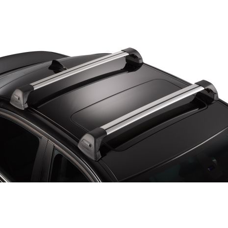 Μπάρες Οροφής Αλουμινίου YAKIMA FLUSH 90cm 2τεμ με Κλείδωμα Auto Moto Tyres 