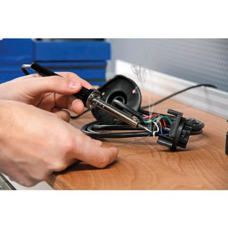 ΚΟΛΛΗΤΗΡΙ ΗΛΕΚΤΡΙΚΟ ΜΕ ΚΑΣΣΙΤΕΡΟ (KALAY) 12V 30W & ΦΙΣ ΑΝΑΠΤΗΡΑ & ΚΑΛΩΔΙΟ 130 cm 1TEM Auto Moto Tyres 