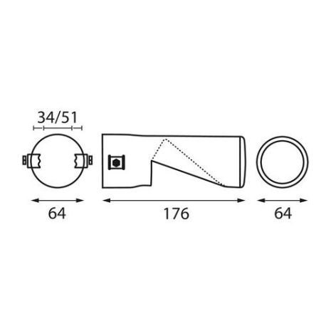 ΑΚΡΟ ΕΞΑΤΜΙΣΗΣ TS-69 36-63mm ΚΟΜΜΕΝΟ Auto Moto Tyres 