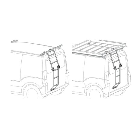ΣΚΑΛΑ ΠΤΥΣΣΟΜΕΝΗ KARGO STEEL LADDER U-10 200cm Auto Moto Tyres 