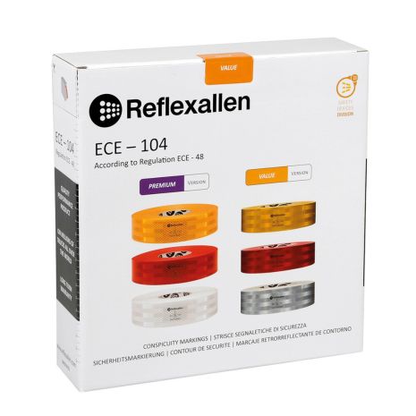 ΤΑΙΝΙΑ ΑΝΑΚΛΑΣΤΙΚΗ ΚΙΤΡΙΝΗ ΑΥΤΟΚΟΛΛΗΤΗ REFLEXALLEN VALUE VERSION 50mmX12,5m Auto Moto Tyres 