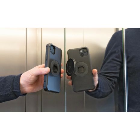 Αυτοκόλλητη, Μαγνητική Βάση Στήριξης Κινητού Mag Surface της σειράς Optiline για Κάθετες και Οριζόντιες, Λείες, Επίπεδες Επιφάνειες με 34 μαγνήτες και 2 αυτοκόλλητα, μεταλλικά δακτυλίδια Auto Moto Tyres 