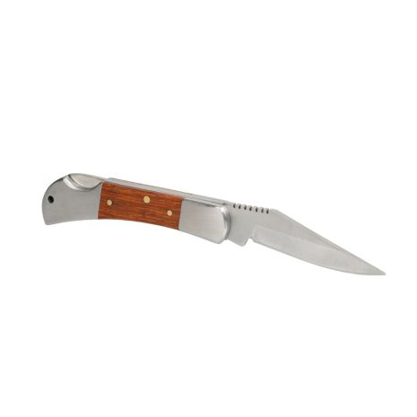 ΣΟΥΓΙΑΣ / ΜΑΧΑΙΡΙ ΤΣΕΠΗΣ POCKET KNIFE INOX ΜΕ ΞΥΛΙΝΗ ΛΑΒΗ 18x11,5x23cm ΣΕ ΣΤΑΝΤ LAMPA - 24 ΤΕΜ. Auto Moto Tyres 