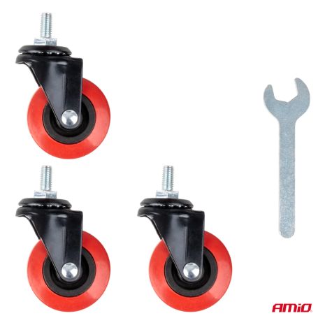 ΛΕΚΑΝΗ ΓΙΑ ΛΑΔΙΑ / ΔΟΧΕΙΟ ΑΛΛΑΓΗΣ ΛΑΔΙΩΝ ΜΕ ΑΠΟΘΗΚΕΥΤΙΚΟ ΧΩΡΟ ΚΑΙ ΡΟΔΑΚΙΑ 8L 58x54x11cm AMIO - 1 τεμ. Auto Moto Tyres 