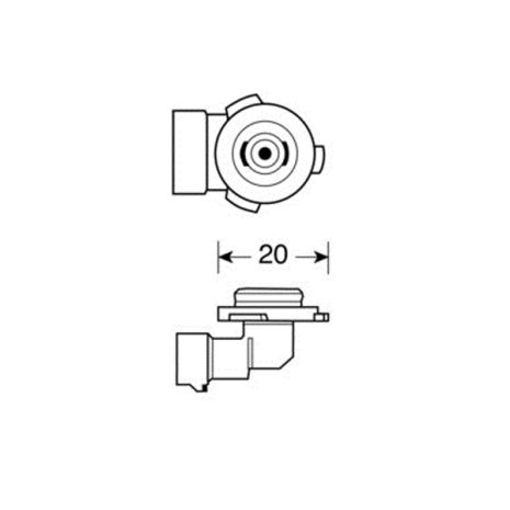 H10 ΑΛΟΓΟΝΟΥ 12V/42W/PY20d Auto Moto Tyres 