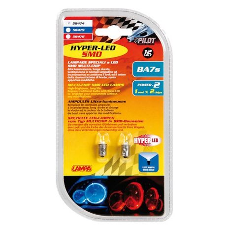 ΛΑΜΠΑΚΙ T3 HYPER-LED ΚΟΚΚΙΝΟ ΦΩΣ POWER2 Auto Moto Tyres 