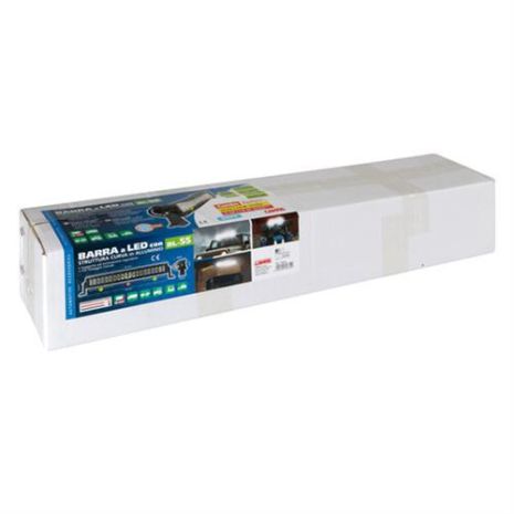 ΠΡΟΒΟΛΕΑΣ LIGHT BAR ΚΥΡΤΟΣ  BL-55 8000lm 10/30V 120W 40LED ΚΑΡΦΙ/ΔΙΑΘΛΑΣΗΣ (550x115x89mm) ΜΠΑΡΑ LED -1ΤΕΜ. Auto Moto Tyres 